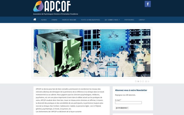 Screenshot ta' apcof.fr