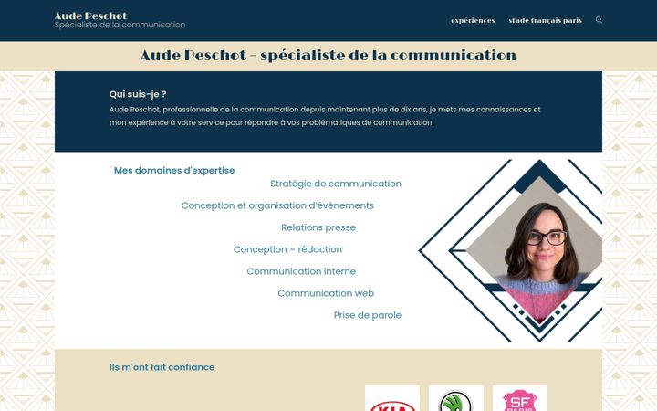 Screenshot of apcommunication.fr
