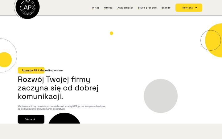 Screenshot του apcommunication.pl