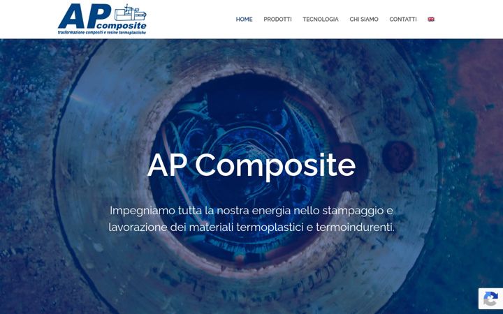 Screenshot of apcomposite.it
