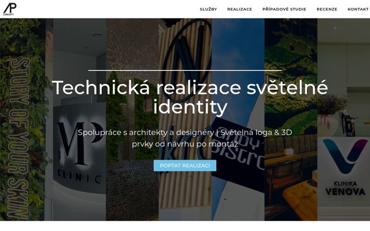 Screenshot του apconcept.cz