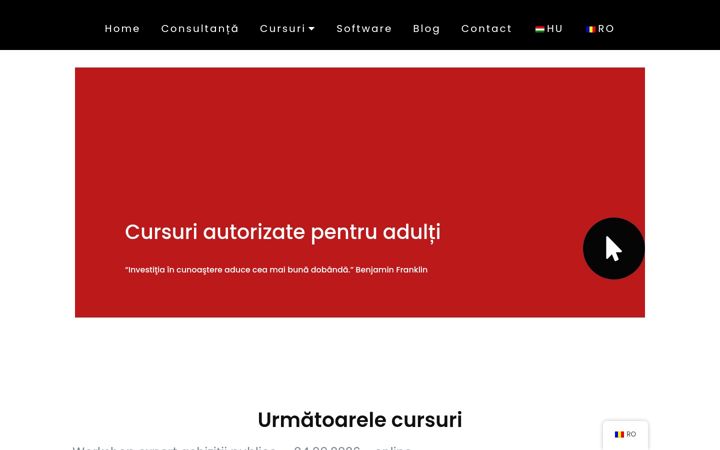 Snimka zaslona za apconsulting.ro