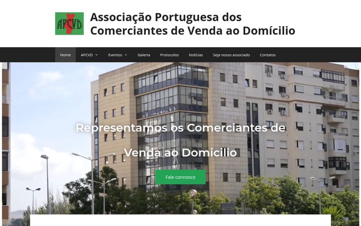 Screenshot of apcvd.pt