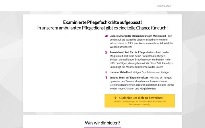 Screenshot stránky apd-bochum-karriere.de
