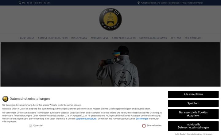 Screenshot of apd-center.de