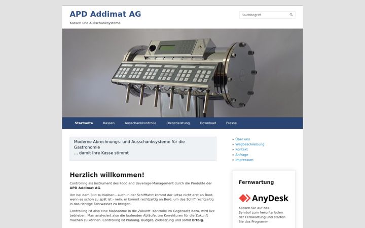 Screenshot of apdaddimat.ch
