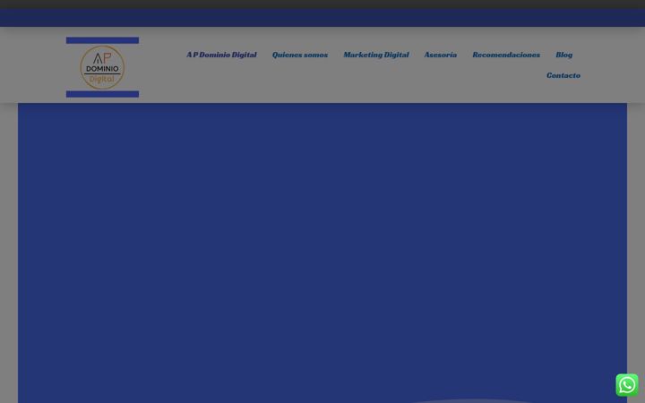 Screenshot of apdominiodigital.com