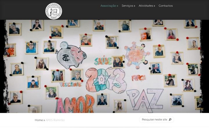 Screenshot ta' apdsramirao.pt