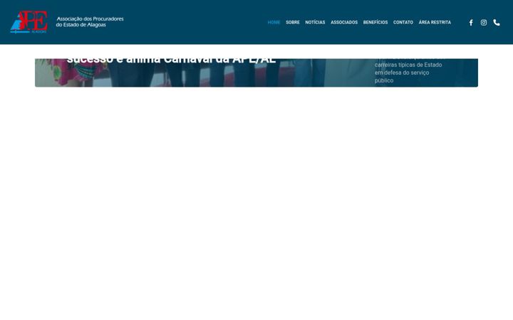 Screenshot of ape-al.org.br