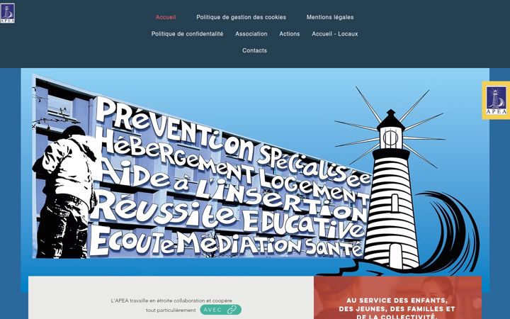 Screenshot von apea-var.fr