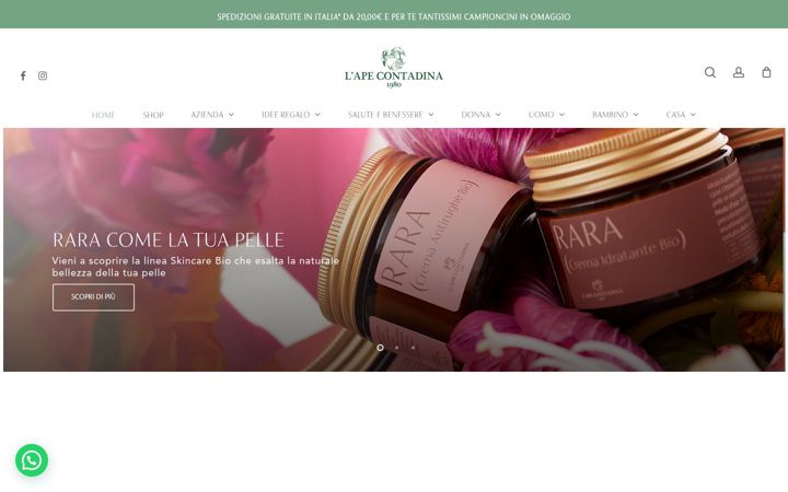 Screenshot of apecontadina.it