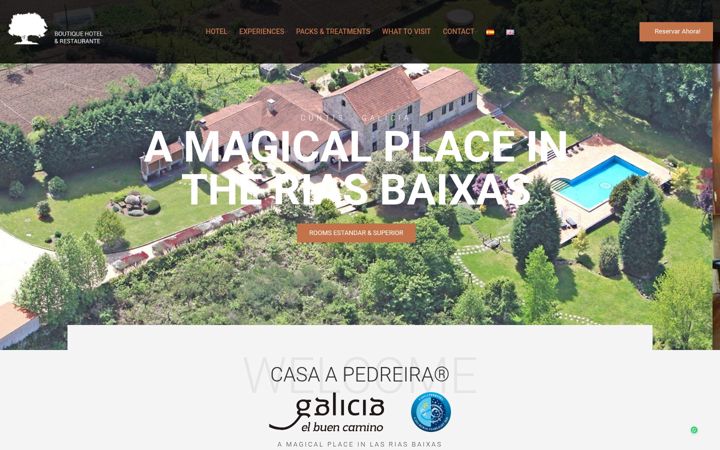 Screenshot of apedreira.com