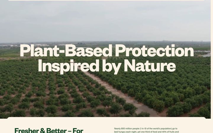 Screenshot of apeelsciences.com