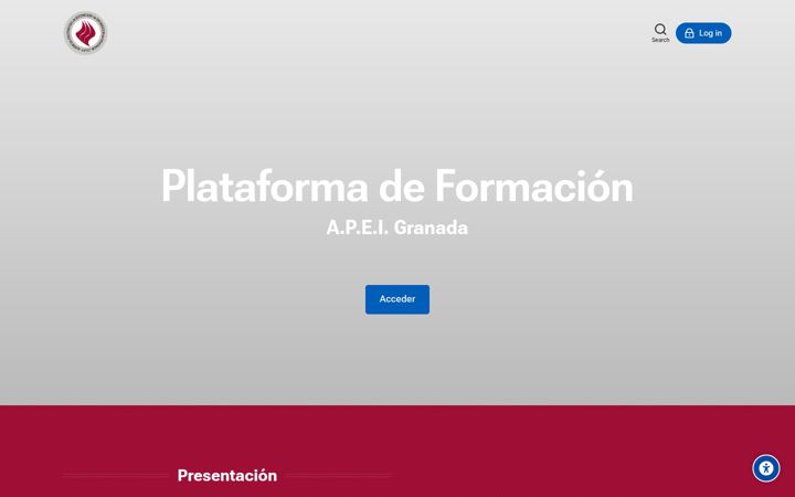 Screenshot of apeigranadaformacion.es