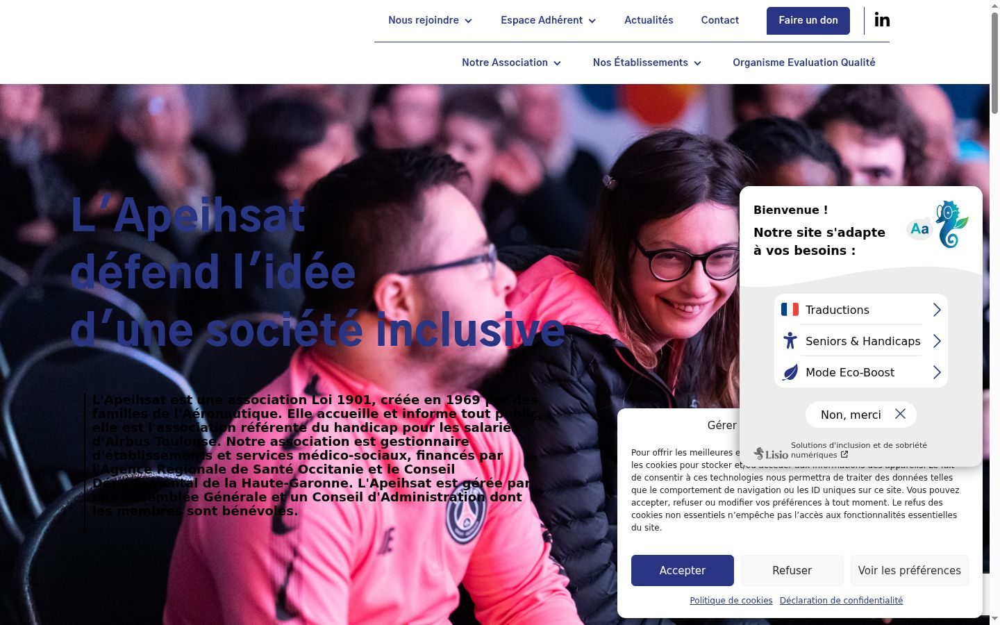 Snímek obrazovky baneru souhlasu zobrazeného před jakoukoli interakcí