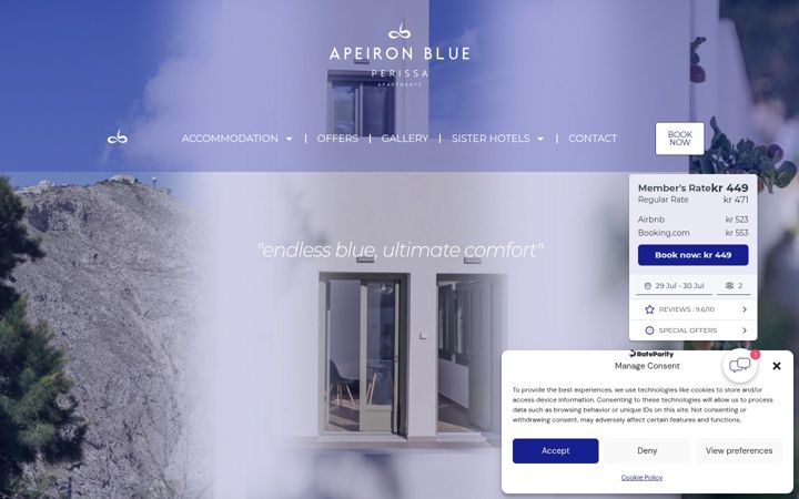 Screenshot of apeironblueperissaapartments.com