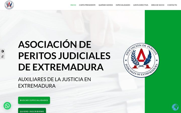 Posnetek zaslona apejuex.com