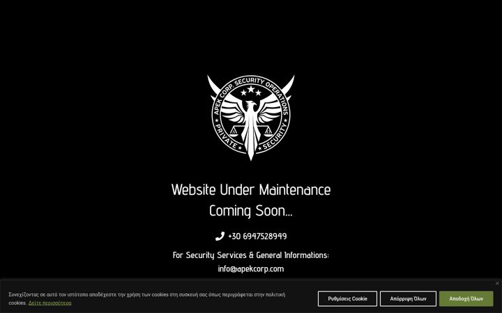 Screenshot of apekcorp.com