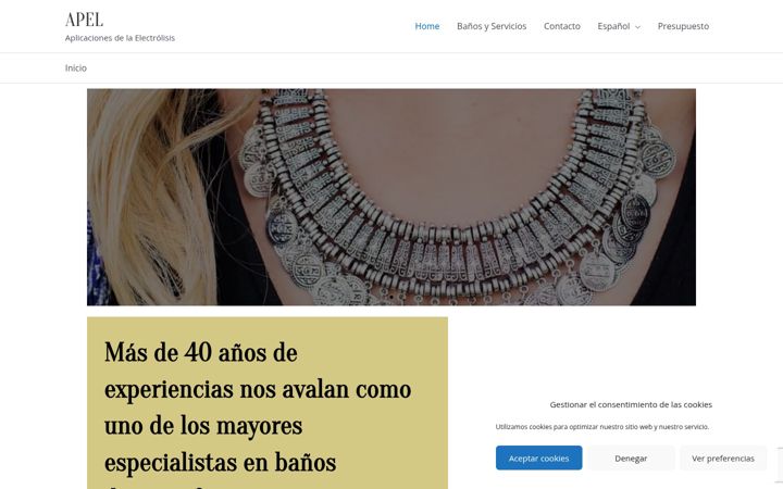 Screenshot of apel-sl.com