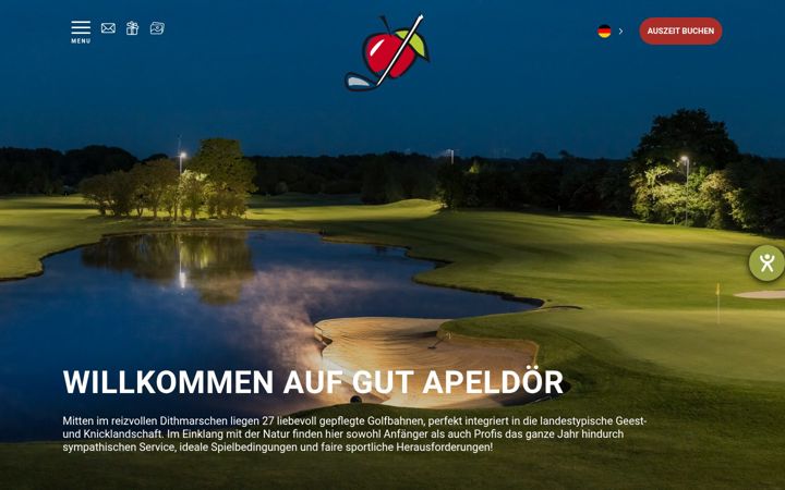 Skjámynd af apeldoer.de
