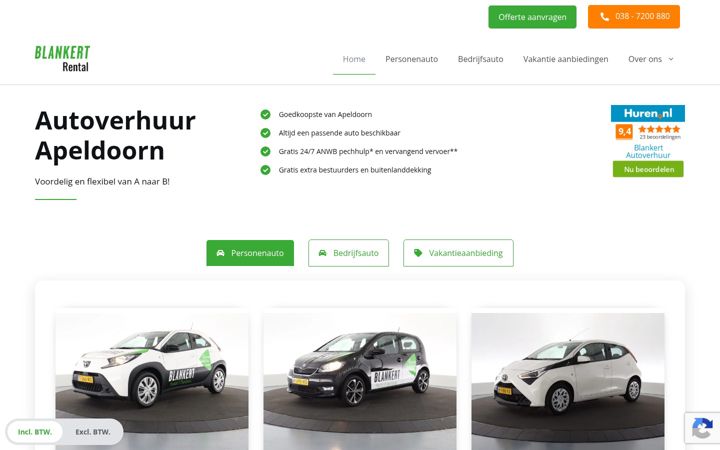 Skjámynd af apeldoorn-auto-huren.nl