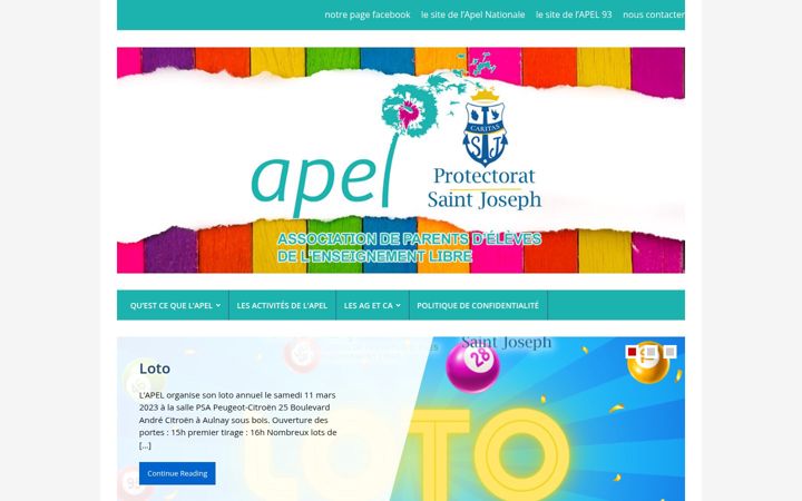 Skærmbillede af apelprotectorat.fr