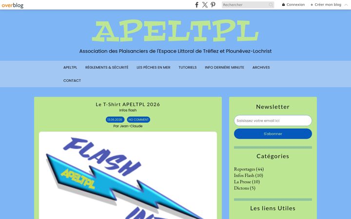 Screenshot of apeltpl29.fr