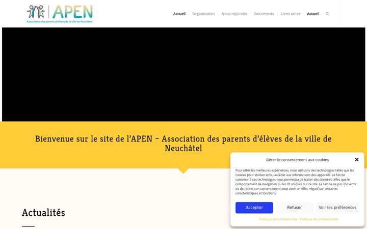 Screenshot of apen.ch