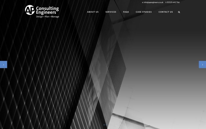 Screenshot ta' apengineers.co.uk