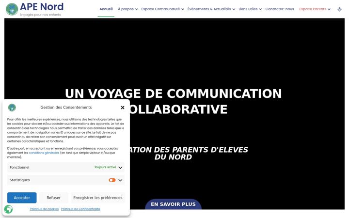Screenshot of apenord-maurice.com