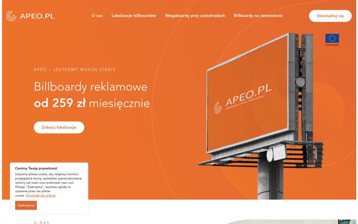 Screenshot of apeo.pl