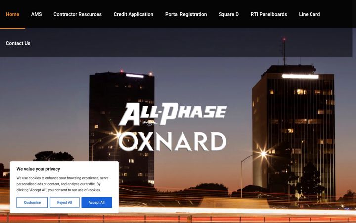 Screenshot of apeoxnard.com