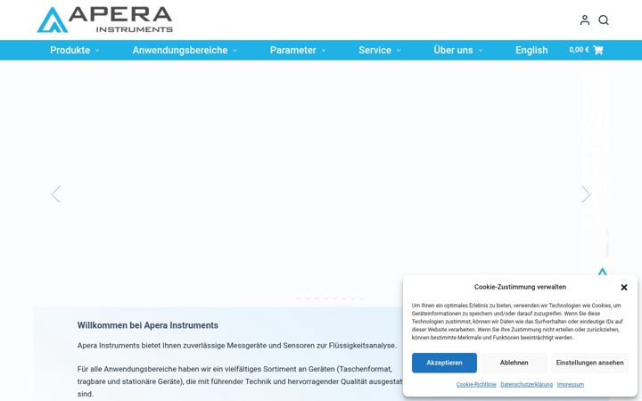 Screenshot of aperainst.de