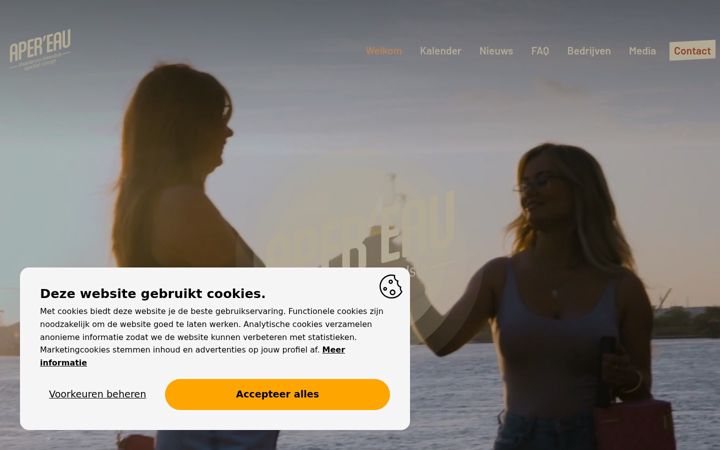 Screenshot of apereau.be