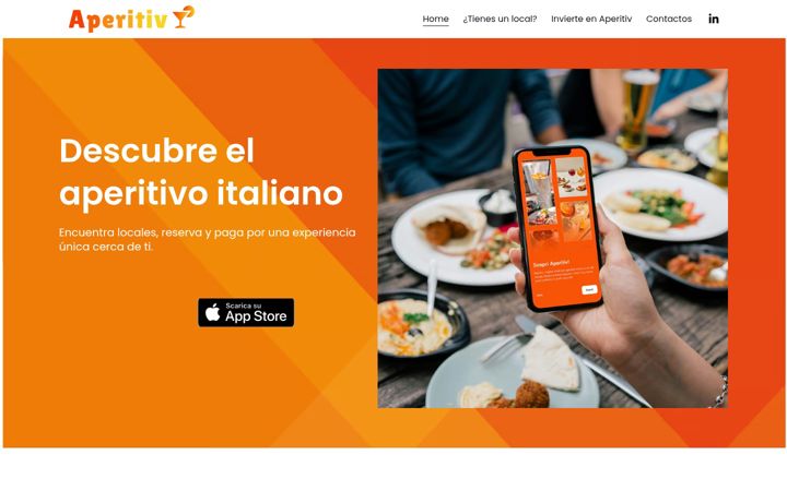 Screenshot of aperitiv.es