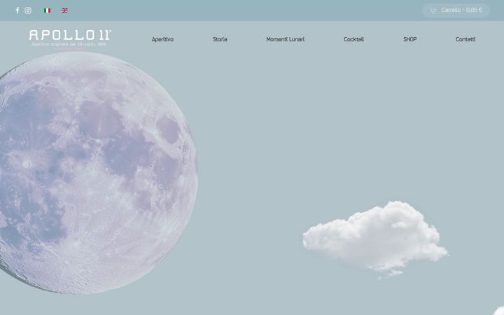 Screenshot ta' aperitivoapollo11.it