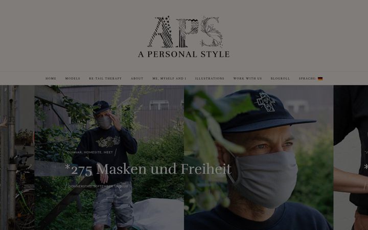 Screenshot of apersonalstyle.com