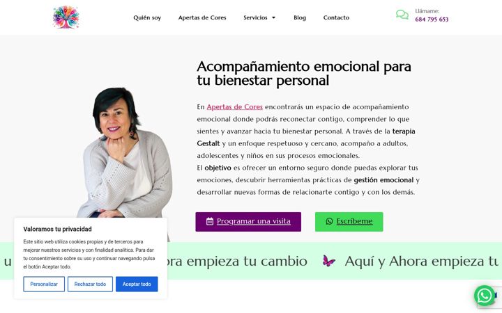 Zrzut ekranu apertasdecores.com