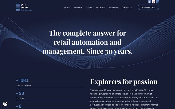 Screenshot von apesse.com
