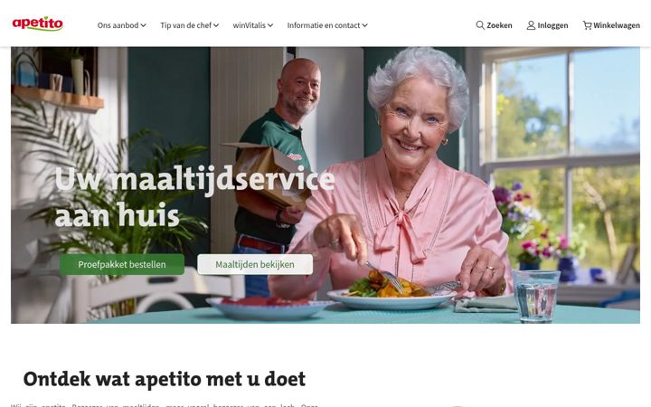 Snímek obrazovky apetito-shop.nl