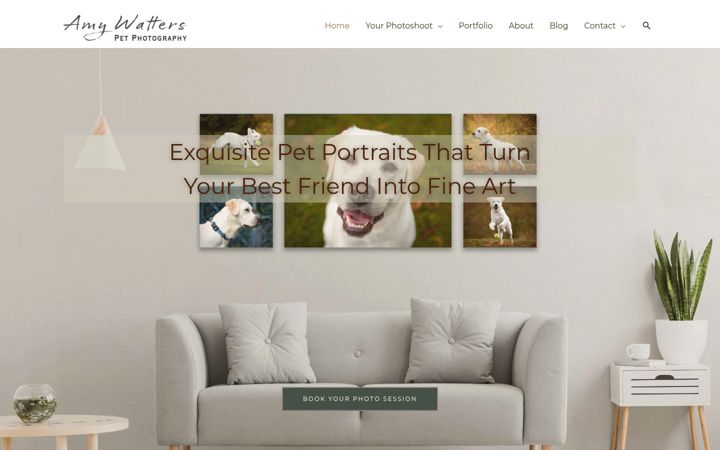Screenshot of apetphotographer.co.uk
