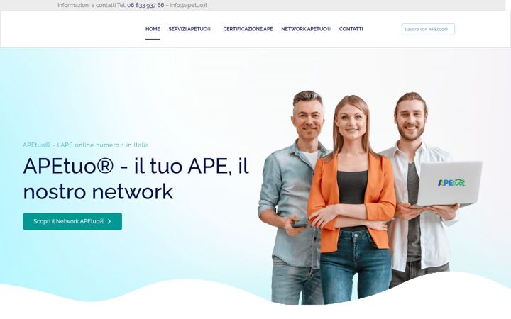 Screenshot ta' apetuo.it