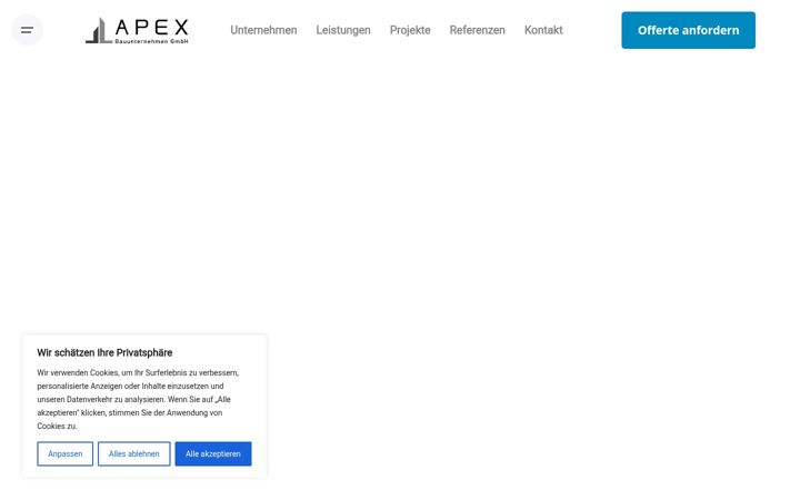 Screenshot of apex-bauunternehmen.ch