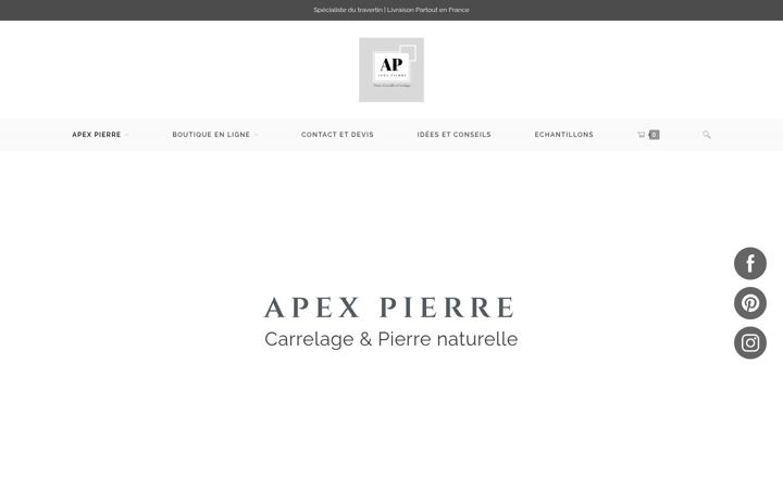 Screenshot of apex-pierre.fr