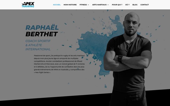 Screenshot ta' apex-training.fr