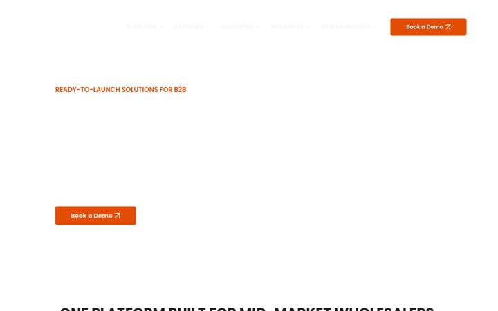 Screenshot of apexb2b.com