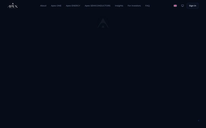 Screenshot of apexcapital.cz
