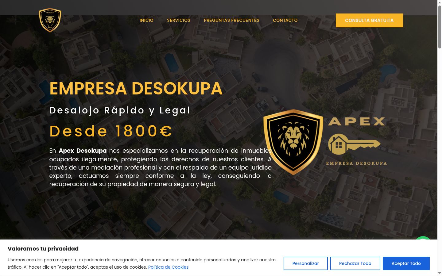 Snímka obrazovky banera súhlasu zobrazeného pred akoukoľvek interakciou