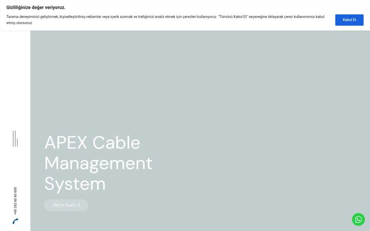 Screenshot of apexelektrik.com