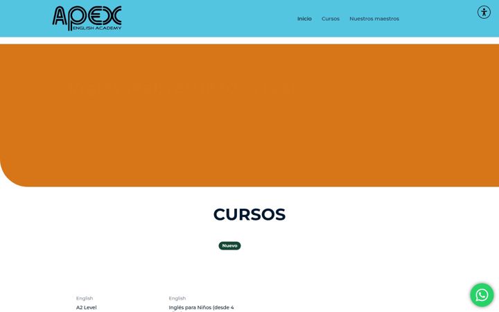 Screenshot of apexenglish.es